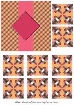Tea Bag and Card Front Sheet 10