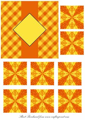 Tea Bag and Card Front Sheet 12