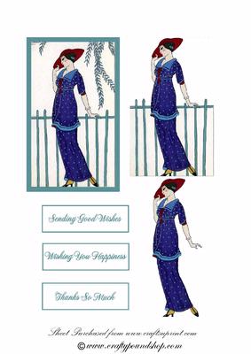 Lady of Fashion Sheet 6