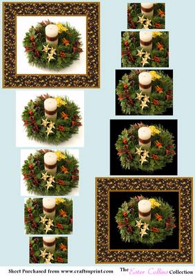 Christmas Candles Pyramids