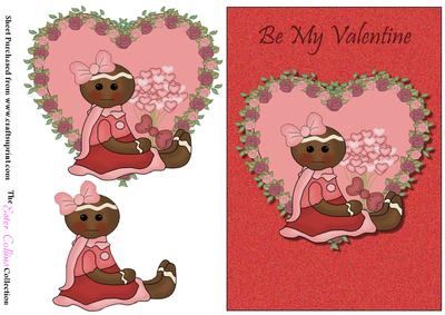 Valentine Heart Girl