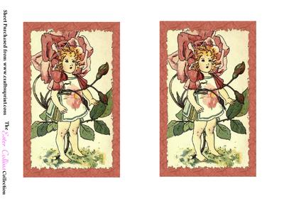 Rose Flower Child Toppers