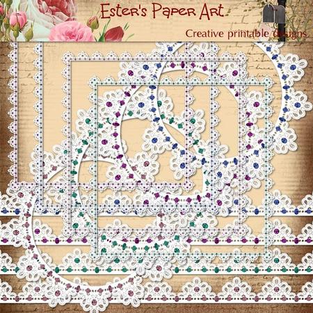 Bejeweled Lace