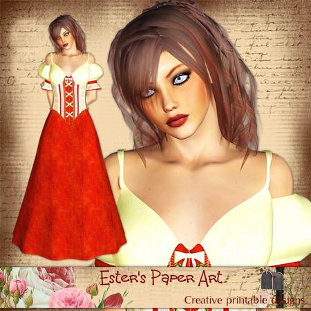 Erika - High Quality Poser