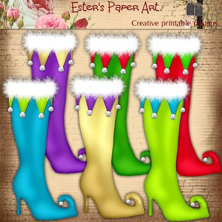 Christmas Efl Boots 2