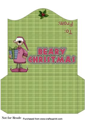 Beary Christmas Money Wallet