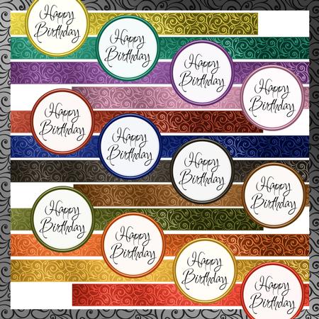 Birthday Ribbon Wraps