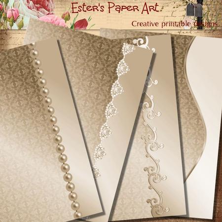 Luxury Card Fronts in Coffee