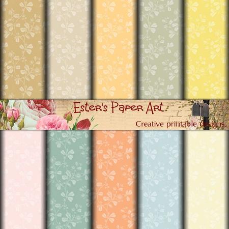 Bouquet-de-fluers Paper Pack