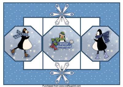 Winter Wonderland Shutter Card