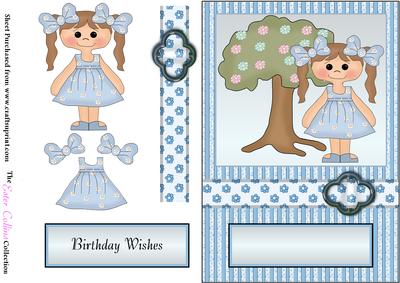 Little Miss Card Front