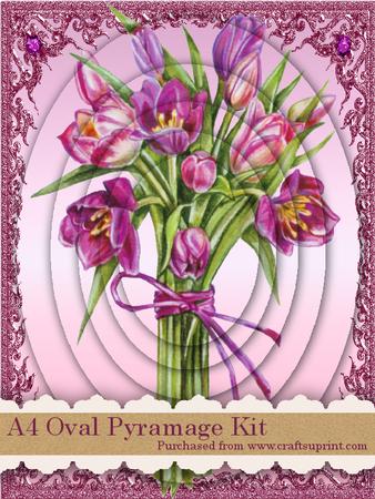 Lilac Floral Pyramage Kit
