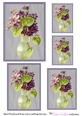 Vase of Flowers Toppers