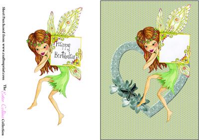 Birthday Fairy in Green