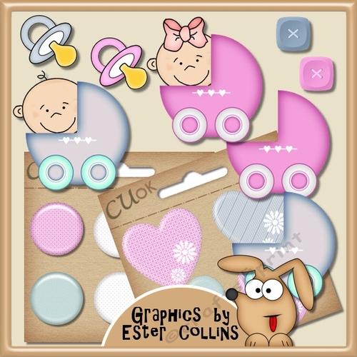 Baby Prams Clipart