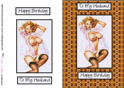 Sexy Birthday Card Front