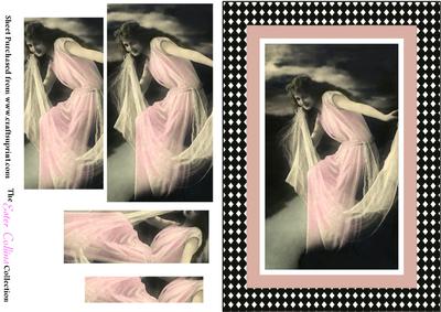Vintage Lady in Pink