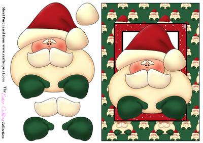 Santa Card Front