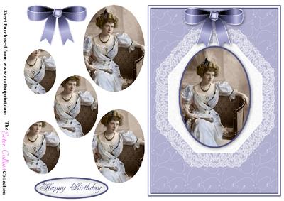 Vintage Cameo 'n' Lace 1
