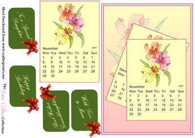 November Floral Birthday