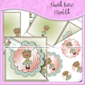 Sweet Bear Card Kit