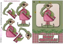 Beary Christmas Step by Step