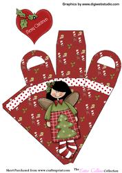 Christmas Angel Icicle Favor Box