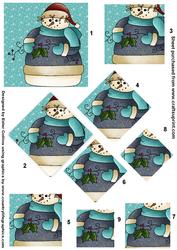 Snowman Alternate Square Pyramid