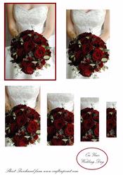 Wedding Bouquet Pyramid