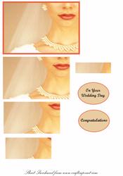 Bride with Pearl Necklace