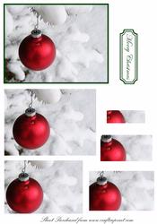Christmas Bauble Pyramid