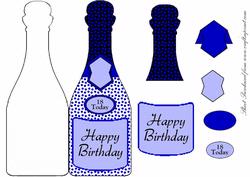 Boys 18th Bottle