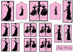 Pink Chic Toppers