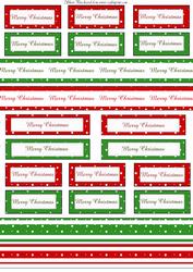 Christmas Greeting Strips2