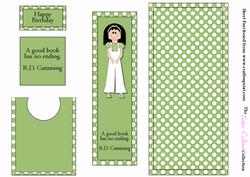 Anna Bookmark Card