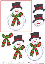 Snowman Step by Step