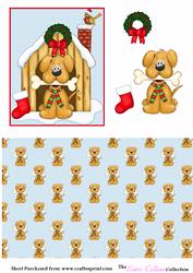 Xmas Doggie Step by Step