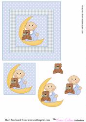 Baby Boy on Moon