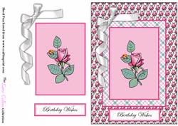 June Rose Card Front