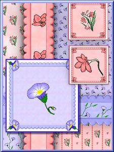 Pastel Floral Topper Kit