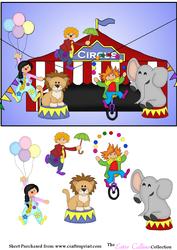 Circus Card Front