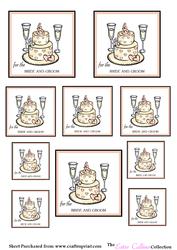 Bride and Groom Toppers