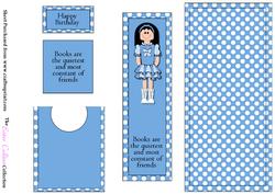 Penny Bookmark Card
