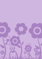Funky Flowers Lilac