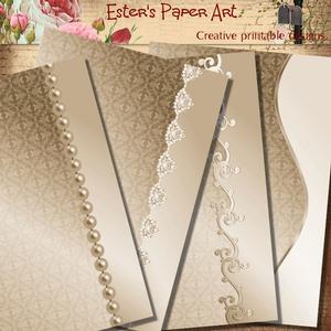 Luxury Card Fronts in Coffee