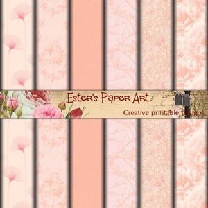 Blush Digital Paper Pack