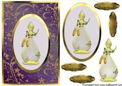Faerie Bottle Card Front