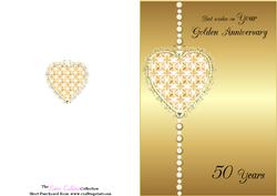50th Anniversary Quick Card
