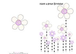 Floral Birthday