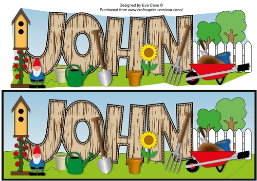 Gardening JOHN large dl
